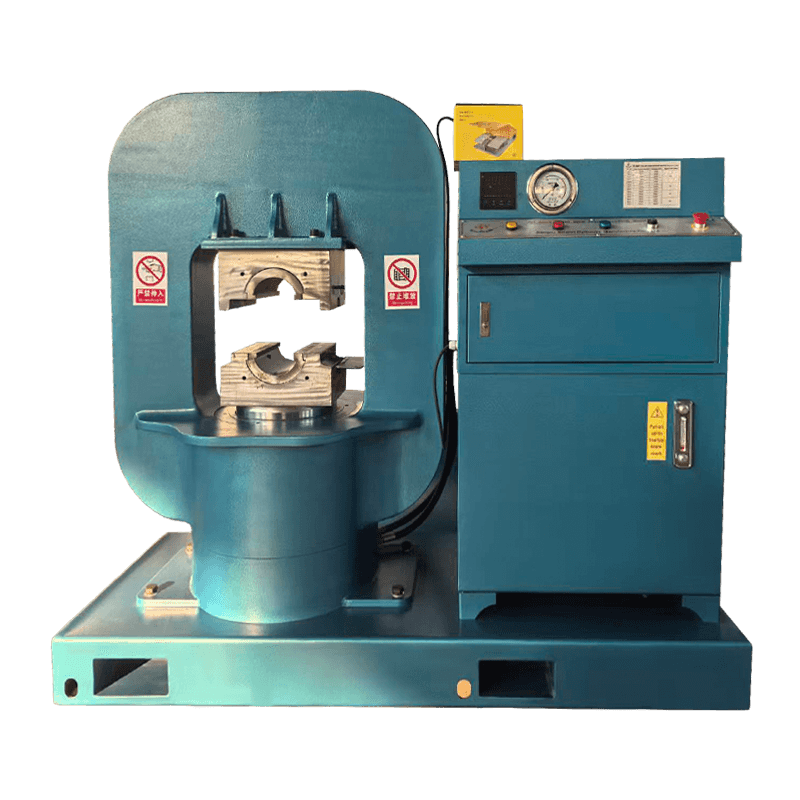 Machine de pressage de manchons de câbles métalliques en acier GT-800 (cadre de panier)